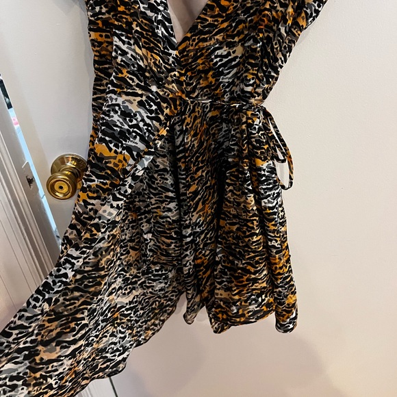 NWT Saloni Wrap Dress - Picture 3 of 5